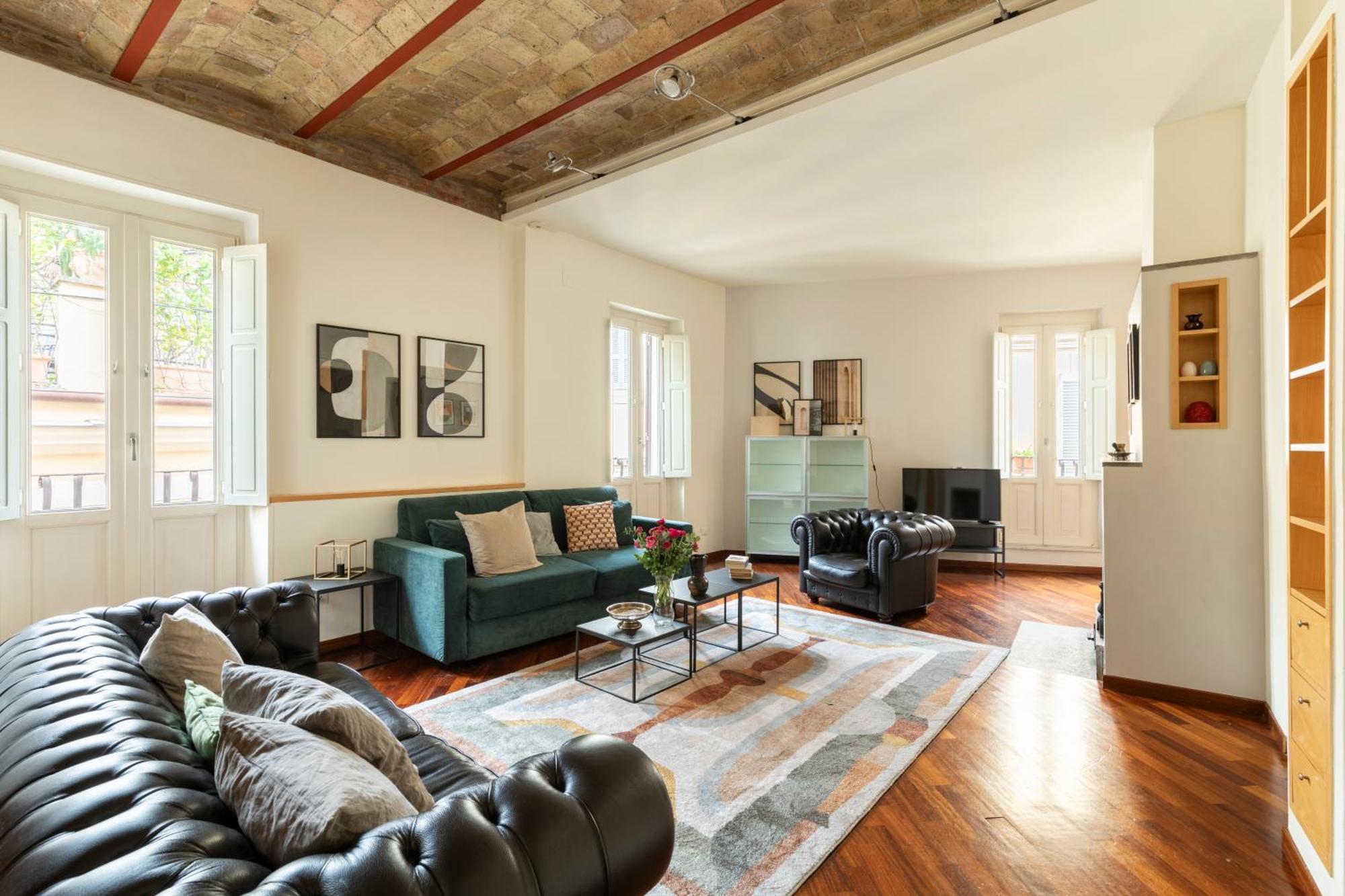 Ferienwohnung Trevi Charming Penthouse Rom Exterior foto