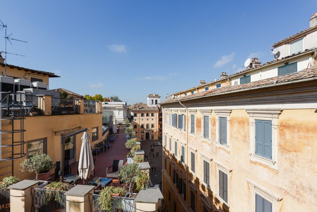 Ferienwohnung Trevi Charming Penthouse Rom Exterior foto
